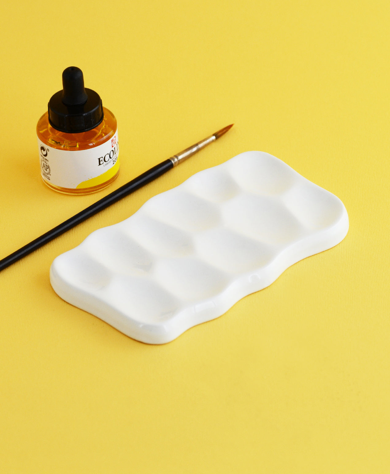 palette tavolozza per colori in ceramica macula