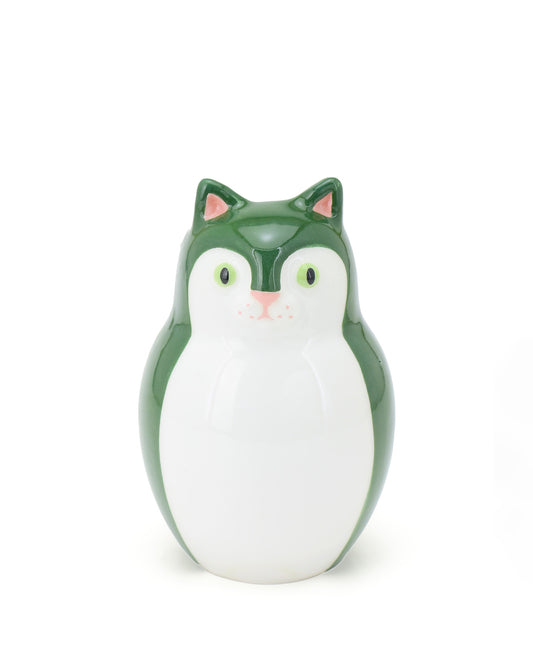Gattino Verde e bianco