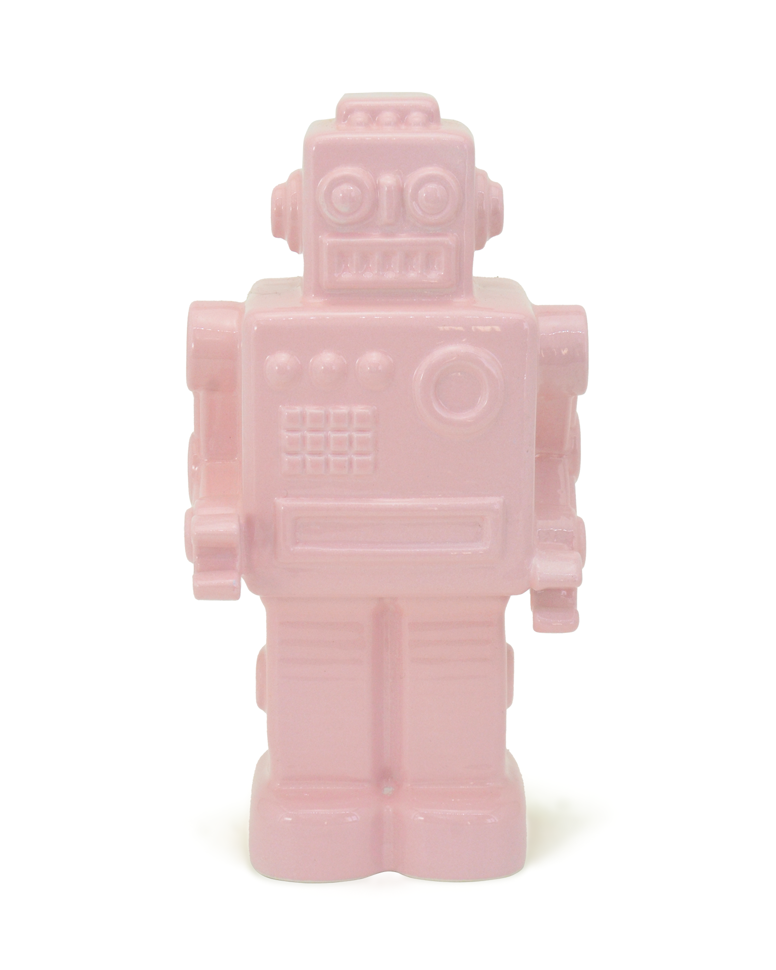 robot ceramica rosa macula