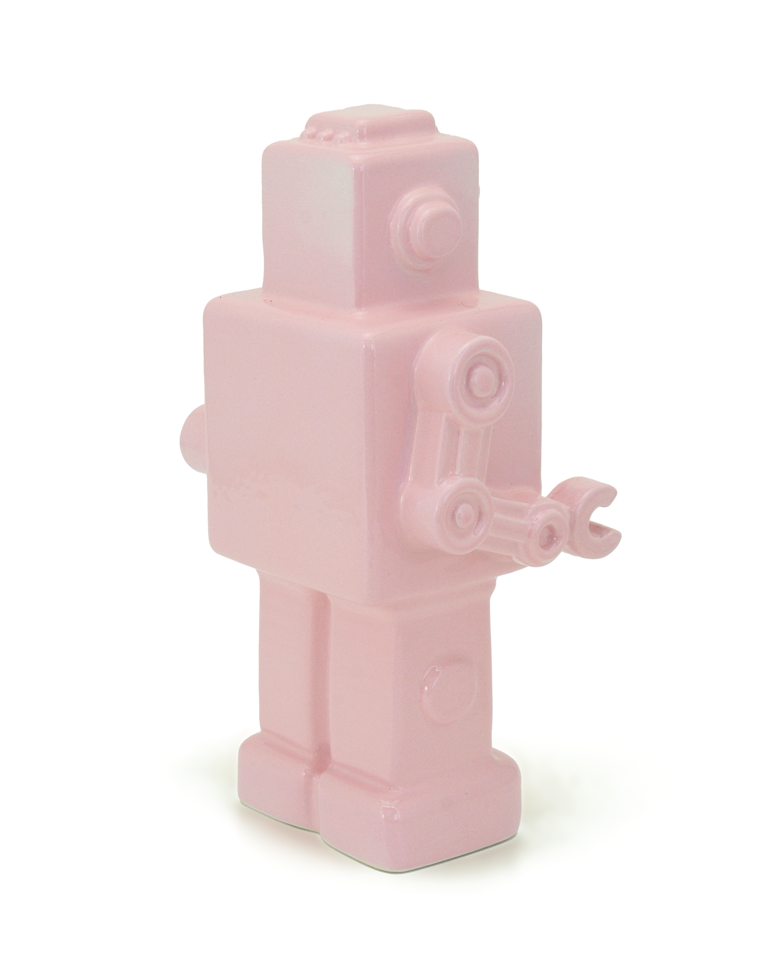 robot ceramica rosa macula