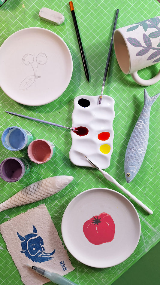 Workshop di ceramica a colori 🌈 @ArtigianatoVivo